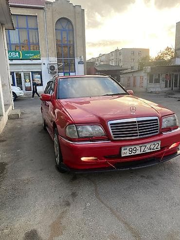 w202 zaslonka: Mercedes-Benz C-Class (W202) Universal/Wagon – qırmızı rəng — 4