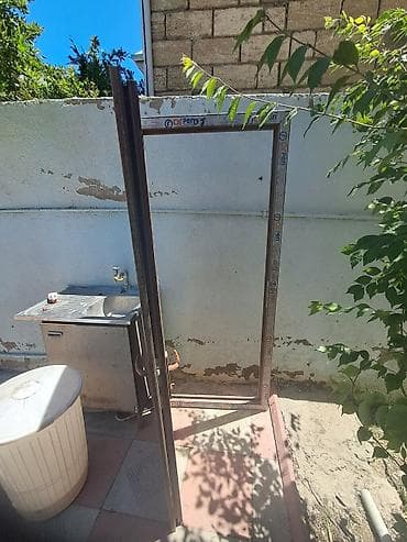 mdf qapilar: Taxta görünümlü giriş/qapı dəsti - Material: MDF/taxta teksturalı — 2