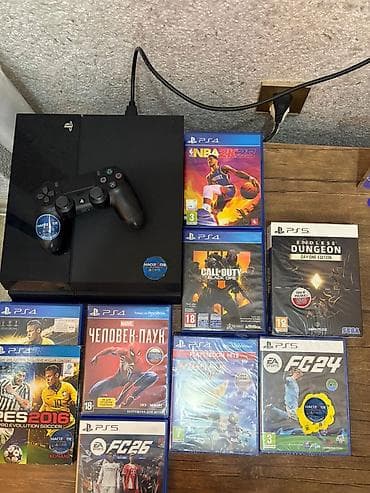 Əlaqə:707344047-703344047 Ps4 fat 9.03sv 500gb yaddas 1org pult 320