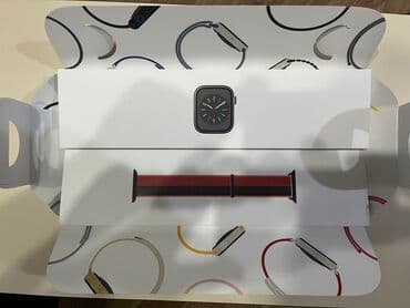 apple planset qiymeti: İşlənmiş, Smart saat, Apple, Sensor ekran, rəng - Boz — 6