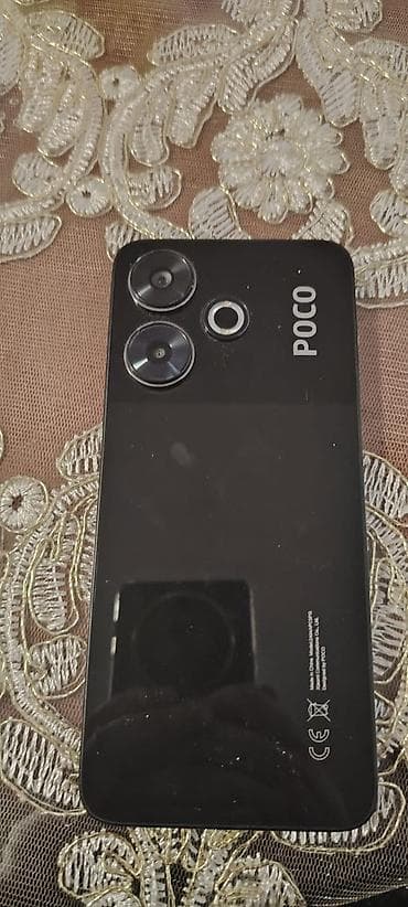 sony playstation 1 satilir: Poco M6, 128 GB, rəng - Qara, Barmaq izi — 2