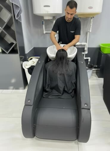 sac kreslosu: İşlənmiş, Saş yuyulması kreslosu — 1