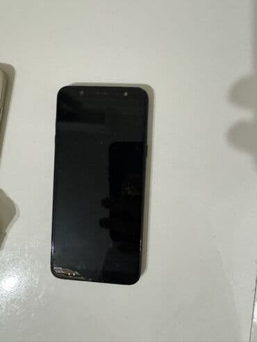 Samsung Galaxy A6 Plus, rəng - Qara, Barmaq izi