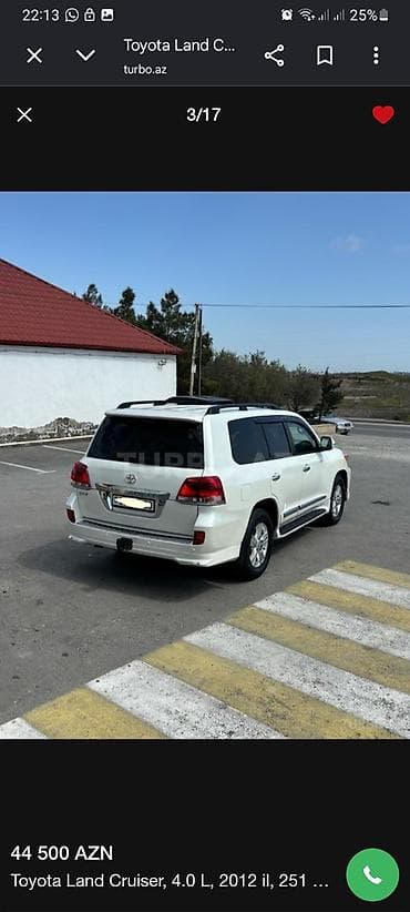 tokla radiator: Toyota Land Cruiser GXR, ağ rəng, tam ölçülü off-road/SUV — 7