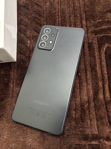 samsung es 8: Samsung Galaxy A52, 128 GB, rəng - Qara, Barmaq izi, Face ID — 2