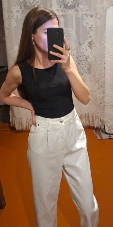 Qadın şalvarları: Calition ağ rəng şalvar Calition markalı qadın şalvarıdır. Ağ — 3