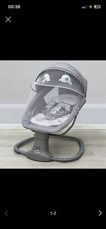 hasar setka: Oğlan və qız üçün, Beşik, Yellənmə mexanizmsiz — 1