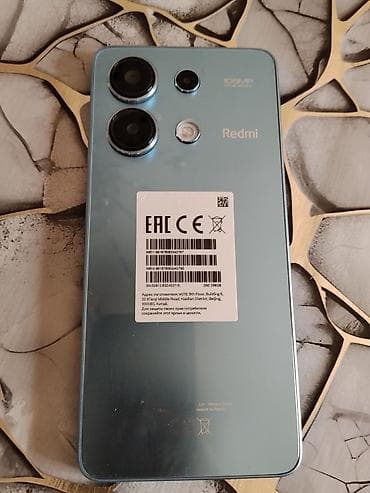xiaomi not 9s: Redmi Note 13, 256 GB, rəng - Mavi, Qırıq — 3