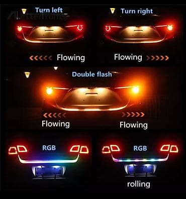 RGB LED baqaj işığı 130cm uzunluğunda yenidir istifade edilmiyip