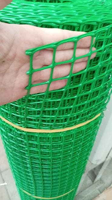 tor satisi: Plastik tor şəbəkə (yaşıl), rulon şəklində. - Material: UV-dayanıqlı — 2