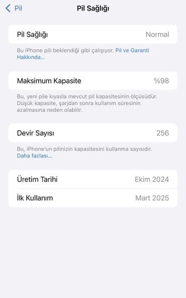 iphone x silver: IPhone 16 Pro Max, 256 GB, Gümüşü, Face ID — 8