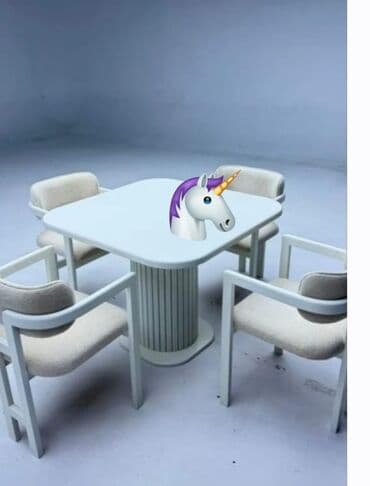 гостинные столы и стулья: Новый, Стол и стулья — 1