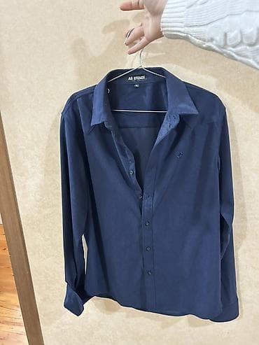 aşbaz geyimleri: Köynək, M, rəng - Göy — 2