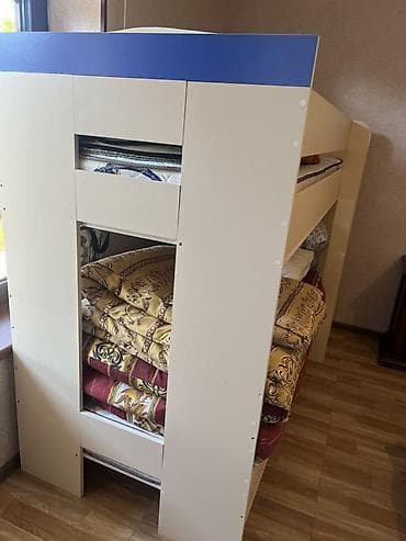 ev ucun nerdivan: Oğlan və qız üçün, Çarpayı, Matrassız, Siyirməsiz, Laminat — 2
