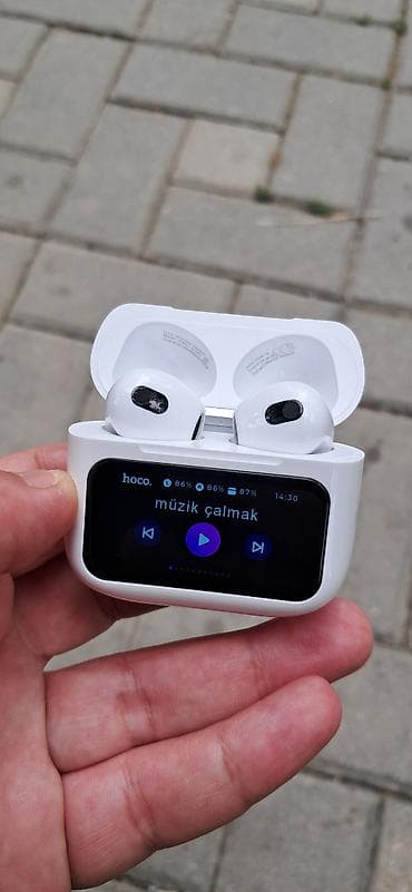 bluetooth qulaqliq: Simsiz (Bluetooth) Qulaqcıqlar, Hoco, rəng - Ağ — 1
