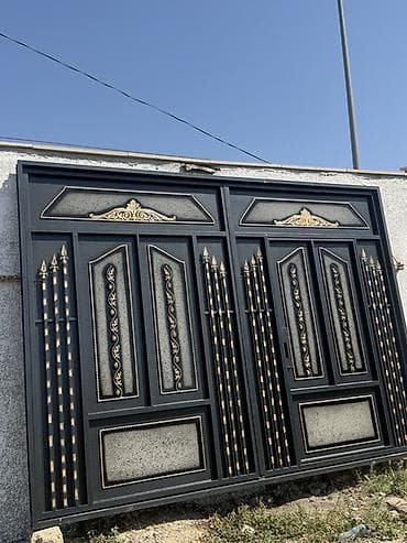 dəmir deşən: Salam Darvaza Yenidir Eni-3.50 Hündürlük-2.60.Darvaza İçəri Açılandır — 2