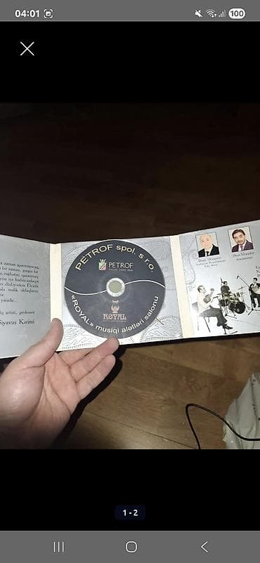 dvd diskləri: PETROF “ROYAL” musiqi alətləri salonu – CD albomu - Nəşr: PETROF — 1