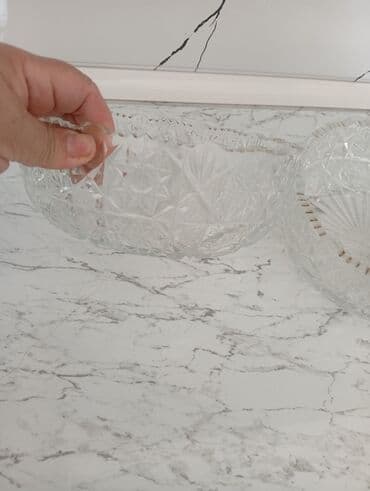 yuxuda xrustal qab görmek: Kasalar, 2 ədədli dəst, Xrustal, Rusiya — 2