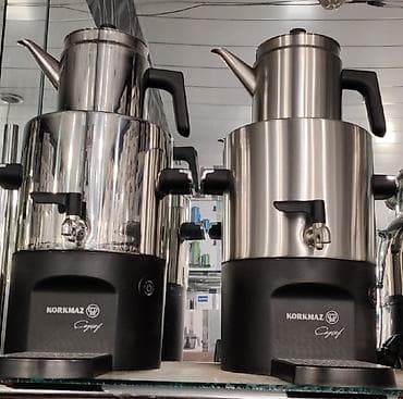 Samovar elektrik samovar Korkmaz Turk istehsali 5 litr su 2 litr cay