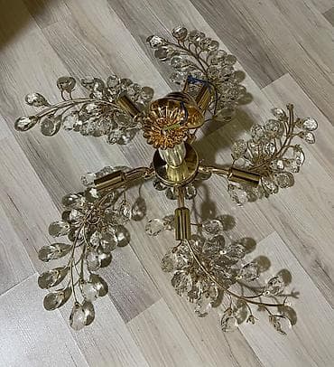 Şəkillər, tablolar: Çılçıraq, 5 lampa, Metal — 1