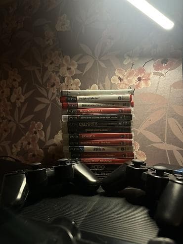 playstation 3 irşad telecom: Sony PlayStation 3 (PS3) Super Slim oyun konsolu(PROSHUVKASIDA VAR 20+ — 7