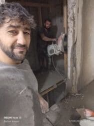 Digər tikinti xidmətləri: #Betonkesme #betondeşmə Beton kubik kərpic - dən kəsim deşim — 11