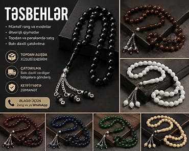Təsbehlər - Müxtəlif rəng və modellər - Əlverişli qiymətlər - Topdan