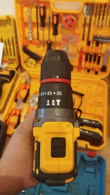 kömürsüz drel: Yeni Drel dəsti, Zərbəli drel — 2