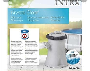 İdman və istirahət: İntex Hovuzlarin icinin suyun təmizləmək üçün su təmizləyici filter — 3