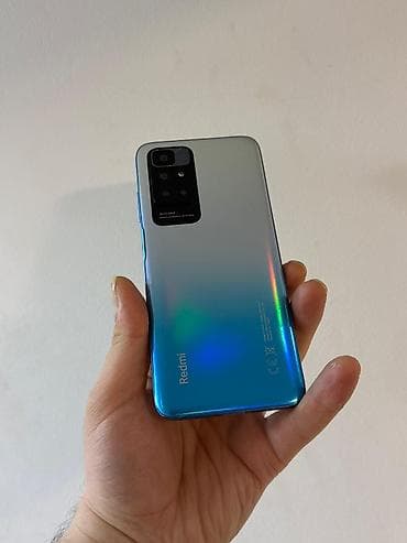 Redmi 10, 128 GB, rəng - Göy, Barmaq izi