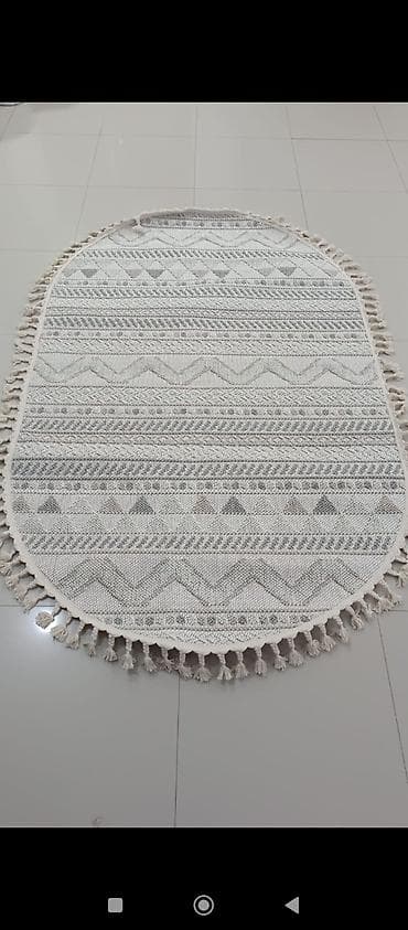 Oval Skandinaviya kilimi kolleksiyası - Forma: oval - Üslub: boho və