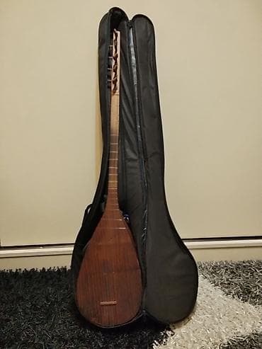 saz aletleri: Saz (bağlama) – əl işı klassik türk/aşıq musiqi aləti - Korpus: armud — 3