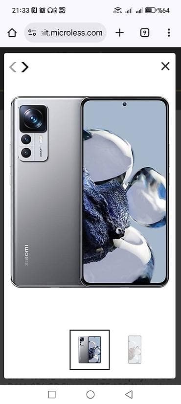 Xiaomi 12, rəng - Boz