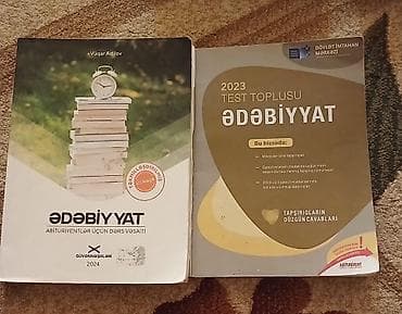 Məhsul: Ədəbiyyat üzrə abituriyent hazırlığı üçün kitab dəsti Tərkib