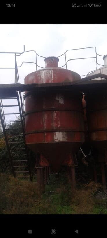 demir vaqonlarin satisi: Paslanmaz munasib qiymete çen 15 ton 1ededdir Sənaye saxlama silosu / — 1