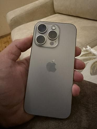 IPhone 15 Pro, Natural Titanium, Face ID