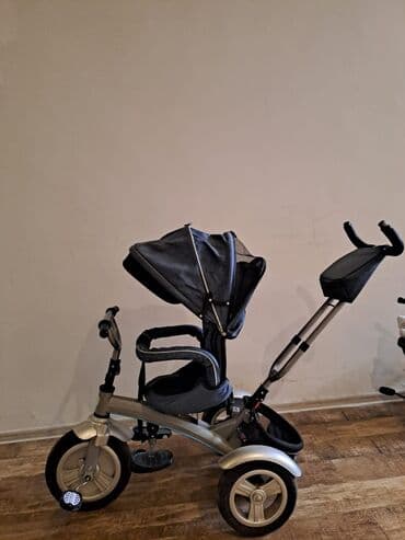 1 3 yaşlı uşaqlar üçün üçtəkərli velosipedlər: İşlənmiş Üç təkərli Uşaq velosipedi 12", sürətlərin sayı: 1, Ünvandan götürmə — 4