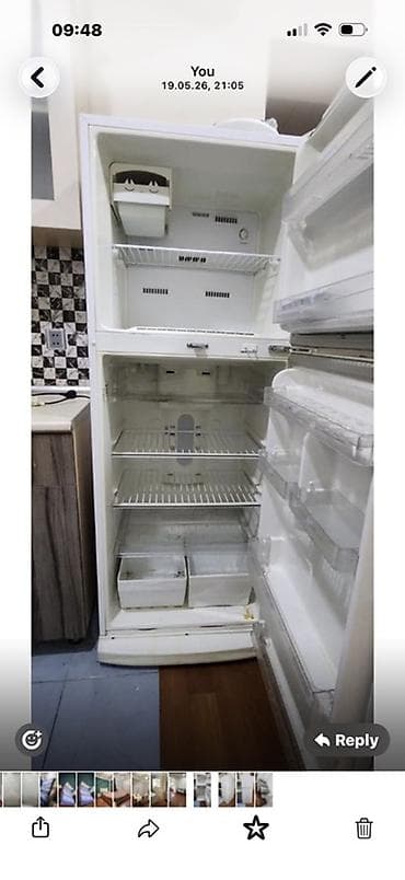 pitiminutka satilir: 2 qapılı LG Soyuducu Satılır, rəng - Ağ — 2