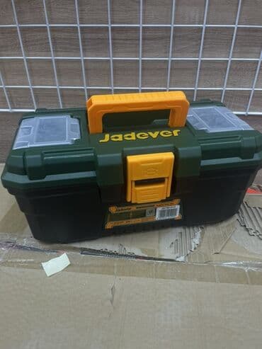 Darvazalar və aksesuarlar: Jadever alətlər çantası - Material: möhkəm plastik korpus - Rəng — 1