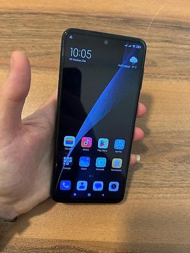 aux kondisioner satisi: Redmi Note 9 Pro, 64 GB, rəng - Göy, Zəmanət, Barmaq izi, İki sim kartlı — 2