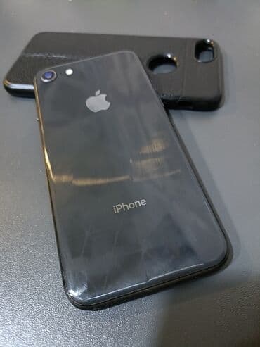 Запчасти для телефонов: IPhone 8, Черный, Отпечаток пальца — 1