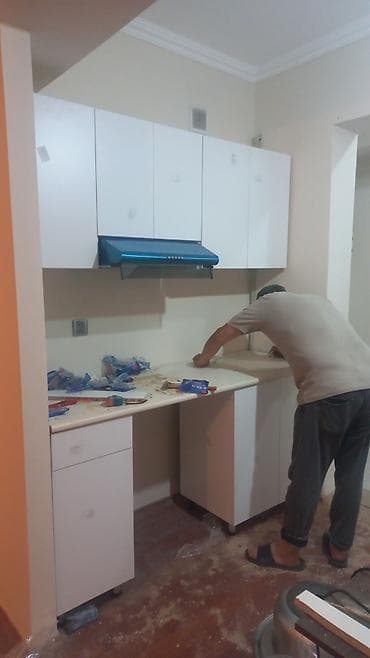 koxna mebil: Sifarişlə mətbəx dəsti, Özü çəkən petlələr, Mat laminat, Kredit var, Pulsuz çatdırılma — 2