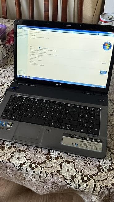 intel core i3: Acer Aspire 7745G noutbuku Texniki xüsusiyyətlər: - Ekran: 17.3" HD+ — 4