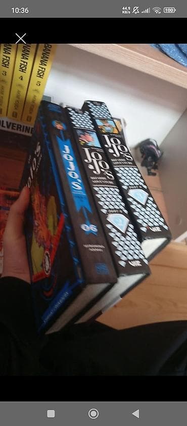 Məktəb dərslikləri: Məhsul: JoJo’s Bizarre Adventure kolleksiya kitabları (ingiliscə — 1