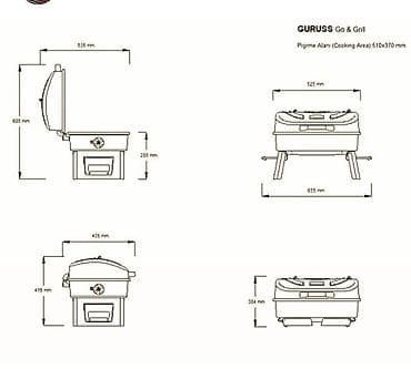 mangal: Manqal, Kömür, İşlənmiş, Setka ilə, Ünvandan götürmə — 6