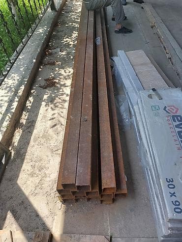 Kvadrat, Polad Profil, şveller, Digər ölçü, Qalınlıq: 3 mm — 1