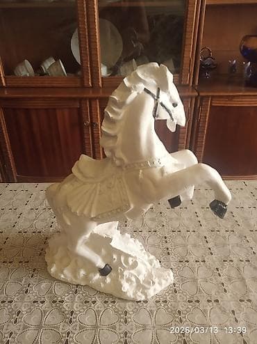 Digər ev dekoru: Fiqur, Gips, rəng - Ağ — 2