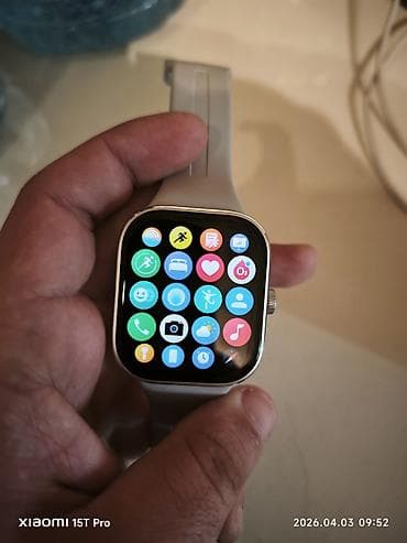 karaoke mikrofon bluetooth: Smart saat, Redmi, Sensor ekran, rəng - Boz — 2