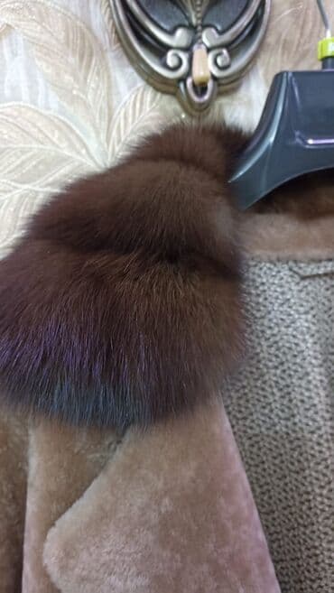 женские мокасины с мехом: Qadın üçün isti xəz palto 350 azn - Rəng: bej-kakao tonlarında — 3