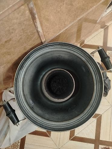 od samavarı: Metal samovar – kömür/odunla işləyən, klassik model Xüsusiyyətlər: - — 4